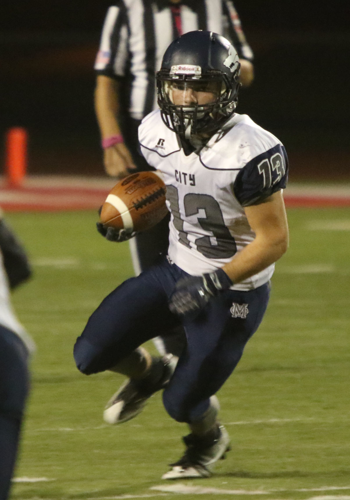 Bryce Hayman, Michigan City, football